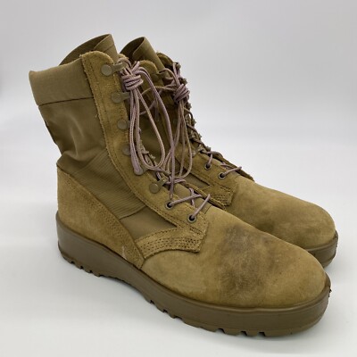 Rocky Hot Weather Army Military Combat Boots Tan SPM1C1-13-D-1017 Size 7 W Rocky Hot Weather SPM1C1-13-D-1017 Size 8 Wide Coyote Army  main image 4