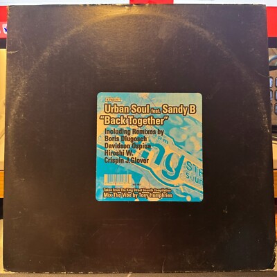 Urban Soul Feat. Sandy B   Back Together - 12'' VINYL SINGLE