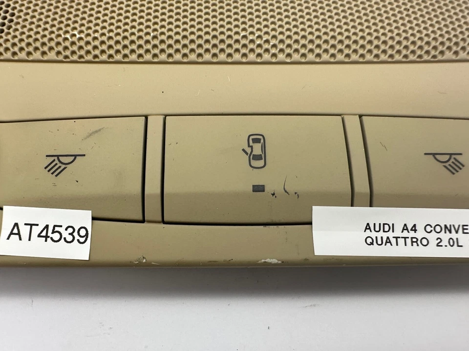 原始设备制造商 03-09 奥迪 A4 S4 TT 可调式顶顶灯控制台阅读灯 — 第 3/4 张图片