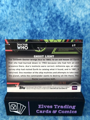 Doctor Who Extraterrestrial Encounters PURPLE /50 SINGLE Non-Sport Trading Card - Picture 138 of 184