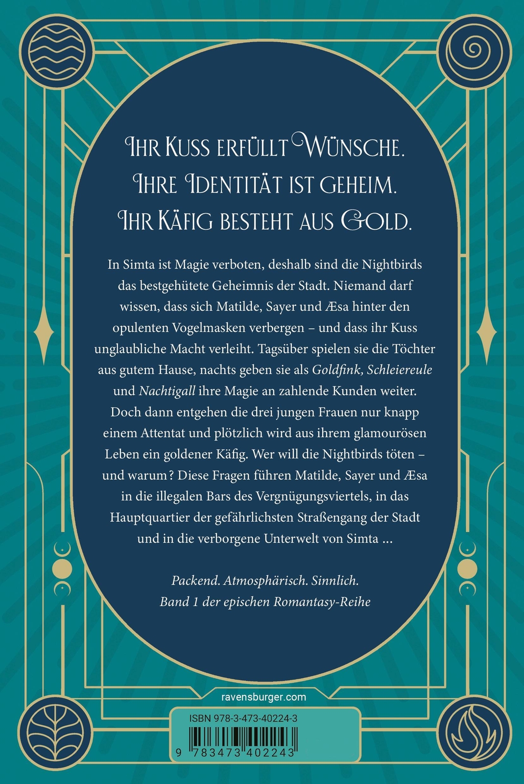 Thumbnail - Nightbirds, Band 1: Der Kuss Der Nachtigall (epische Romantasy