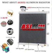 Aluminum Water to Air Heat Exchanger Fit Subaru Mazda Ford Toyota ASI