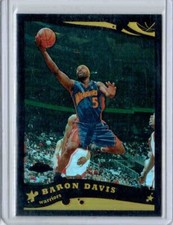 2005-06 TOPPS CHROME BLACK REFRACTOR #17 - BARON DAVIS #ED 293/399