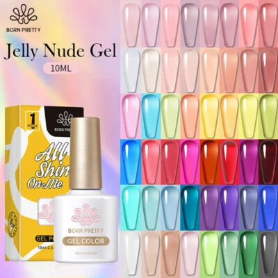 French Glass Manicure Nail Gel Polish Transcluscent Jelly UV LED Gel Nail Polish
