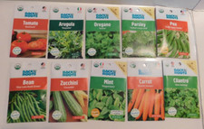 Back to the Roots Variety 10 Pack Non GMO Organic Seeds Brand NEW