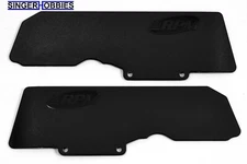 RPM 81532 Black Mud Guards ONLY for RPM BRAND Kraton/Outcast 6S Rear A-arms HH