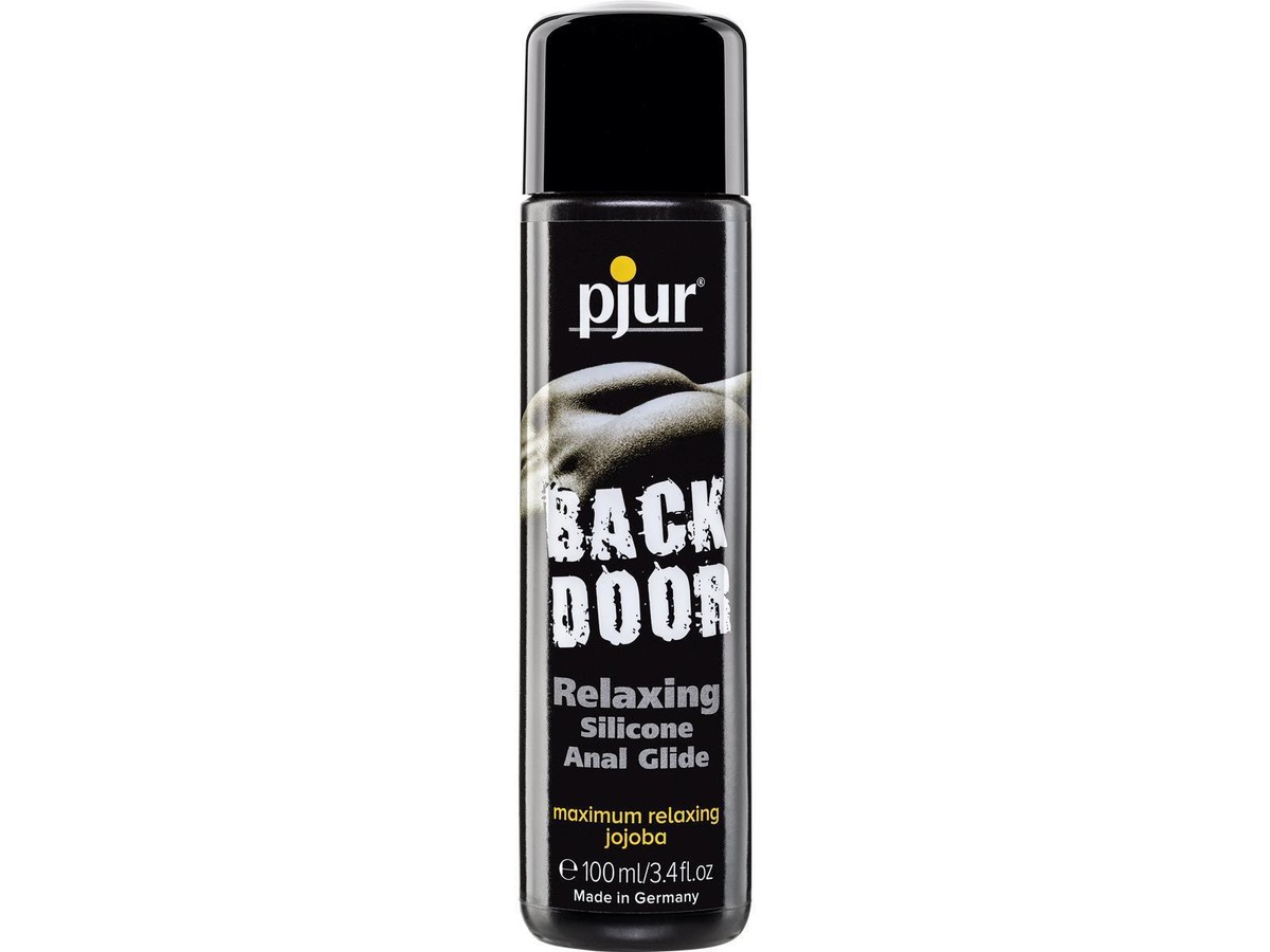 pjur backdoor anal glide 100 ml, Jojoba, Anal Gleitmittel, Geitgel, schwarz