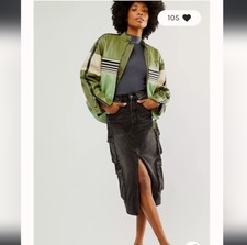 Nwt House Of Sunny The Racer Bomber Jacket