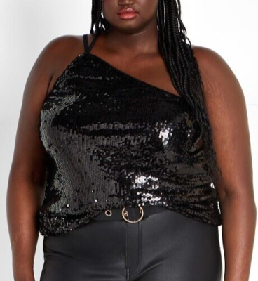 sequin top size 20