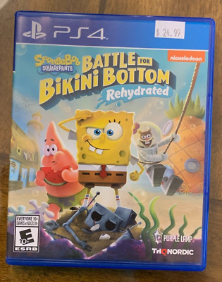 Spongebob Squarepants: Battle for Bikini Bottom - Rehydrated - Sony PlayStation