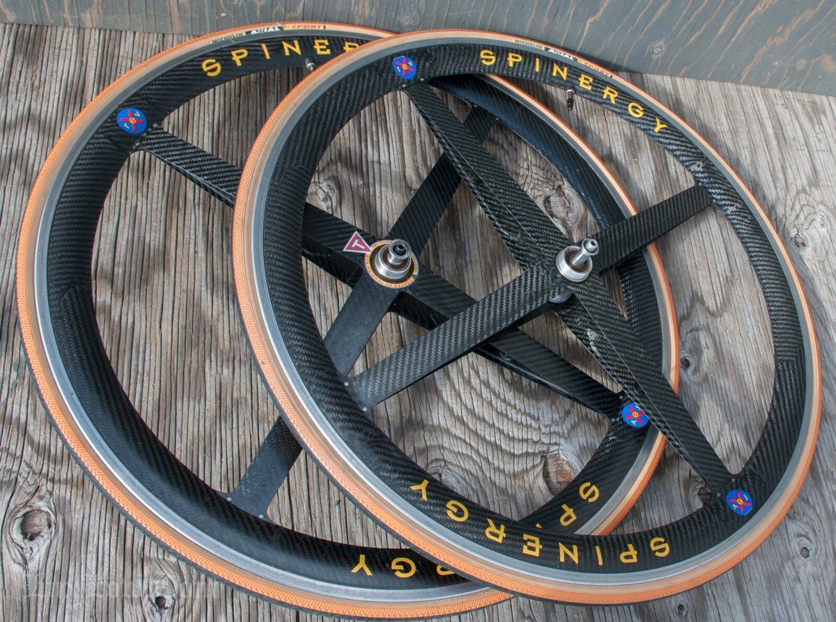 スピナジー／REV X 700c Vintage Spinergy Rev X 700c RoadBike WHEELS Carbon Fiber