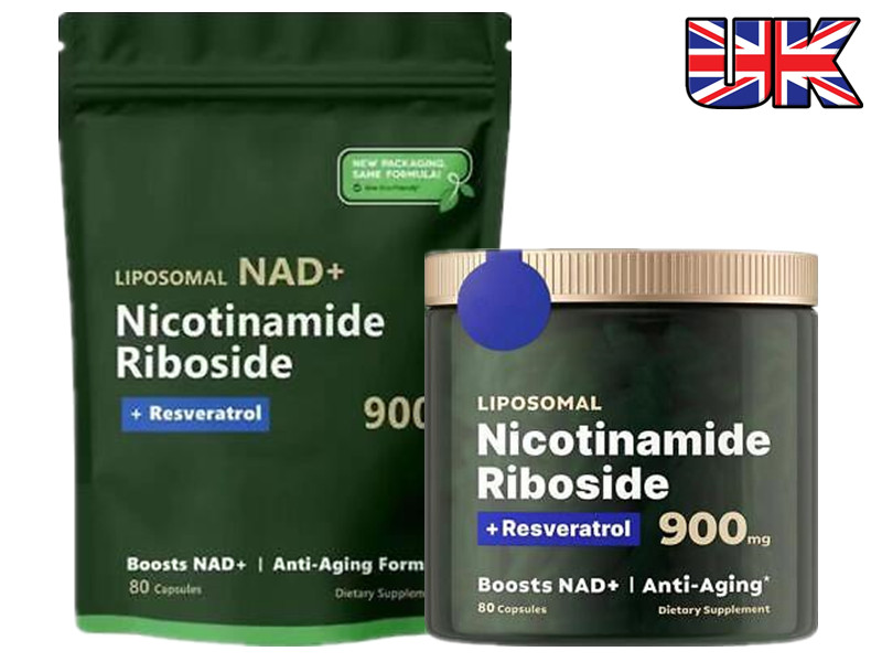 2X NAD+ Suplemento para Antienvejecimiento Enfoque Energético Nicotinamida Ribósido Resveratrol