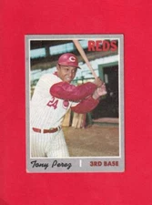 1970 Topps #380 Tony Perez VG+ Very Good Plus Cincinnati Reds #31277