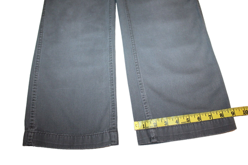 RED CAMEL Men's 34 x 30(29) Gray Khaki Straight Fit Casual Pants Chinos GUC - Picture 8 of 12