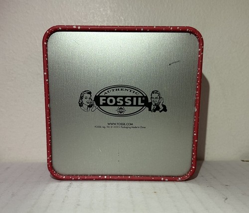 Reloj Fossil Space Adventures 2000 hojalata solo los anillos de Saturno SBT0222 12/99 - Imagen 5 de 6