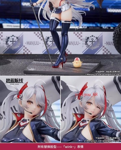 Azur Lane APEX INNOVATION Principe Eugenio Final Lap Ver. Figurina 1/7 30 cm gioco ammiccante - Foto 6 di 8