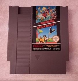 Consola nintendo Nes. Pistola Y Mandos. Edici&oacute;n Especial Mario Bros. 1987.