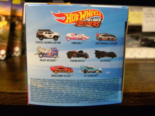 Hot Wheels BARBIE TWIN MILL Pull-Back Speeders *RARE* New! - Picture 5 of 6