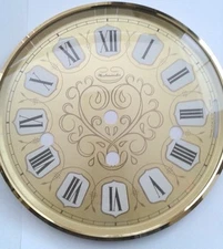 Hermle-Westminster mantel clock dial-bezel for 1050 172 mm diameter