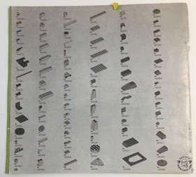 LEGO Star Wars 4/5/6 Imperial AT-ST Pilot Minifig + AT-ST Instruction 7657 lot 2