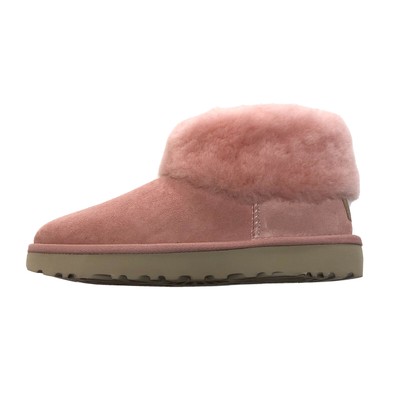 classic mini fluff quilted boots