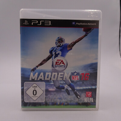 Madden NFL 16 Sony Playstation 3 PS3 Spiel Game Dein Draft Dein Team