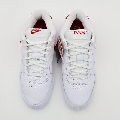 FJ4250-105 Nike Book 1 Cortez Forrest Gump White and Varsity Red