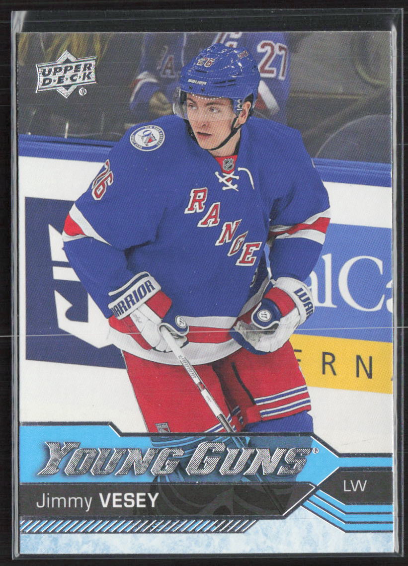 2016-17 Upper Deck #218 Jimmy Vesey Young Guns Rookie RC