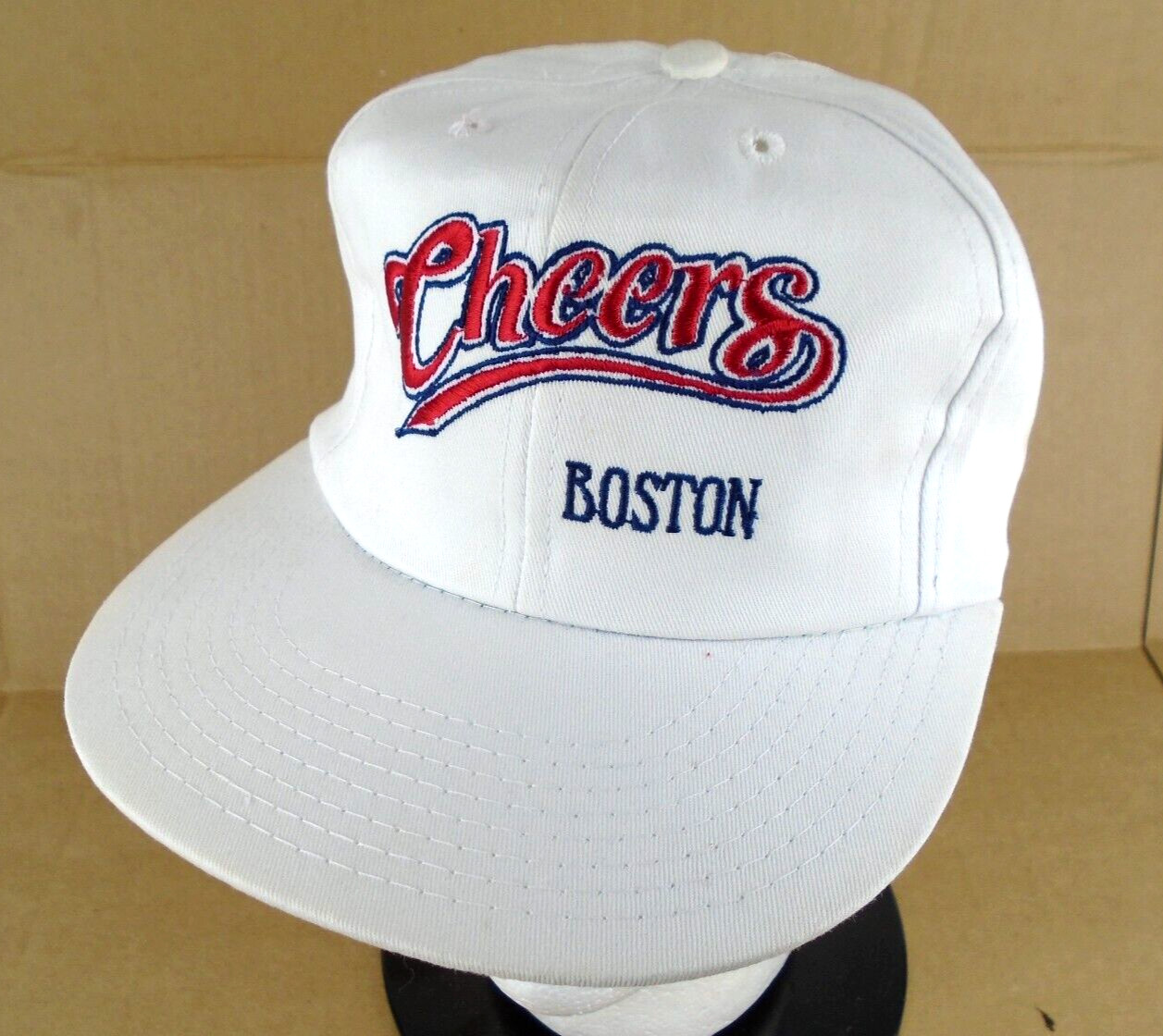 Cheers Boston Hat Bar Logo Snapback Baseball Cap Offi… Gem