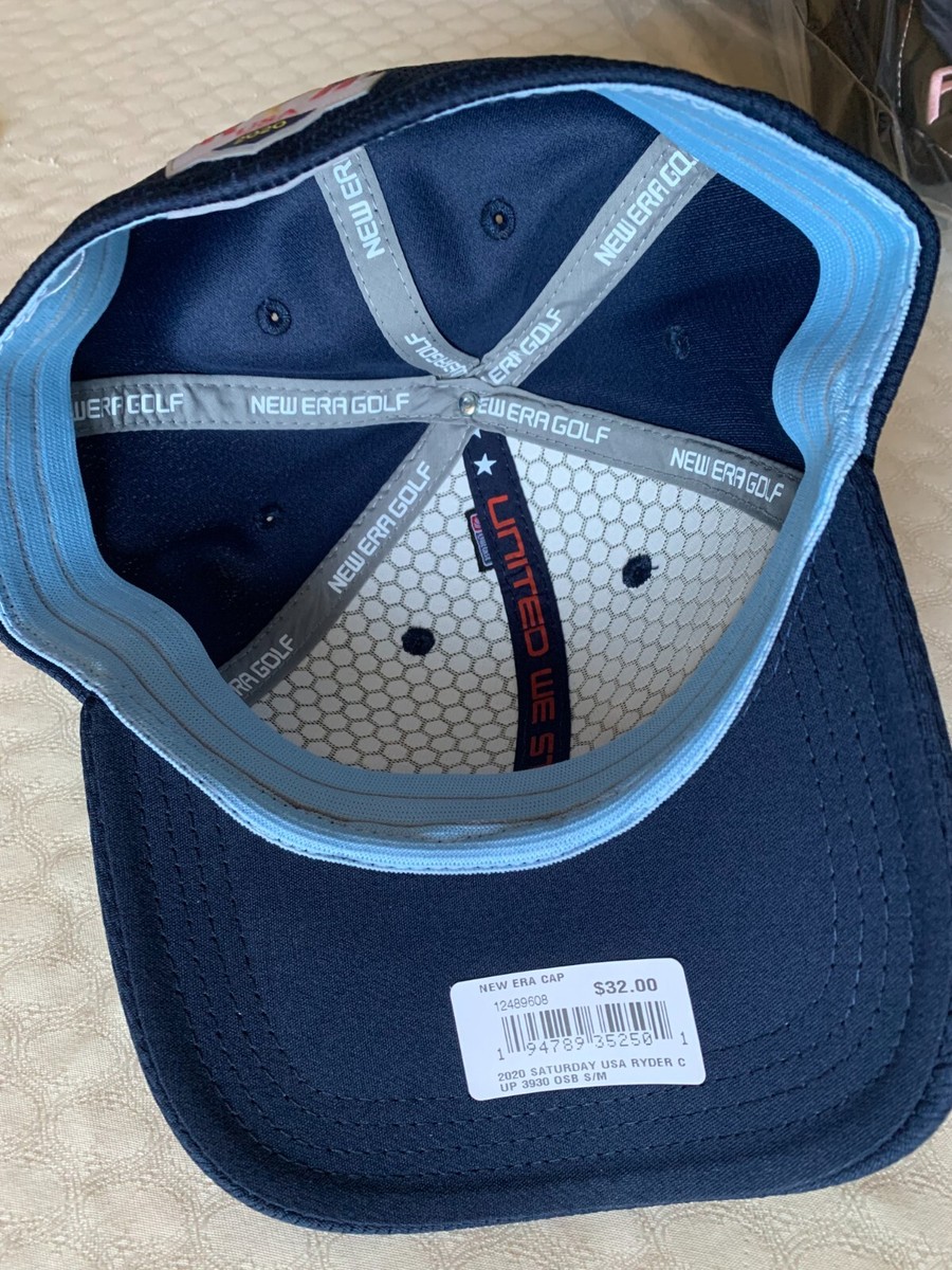 New Ryder Cup 2020 Whistling Straits Golf Hat Navy Blue S/M by NEW