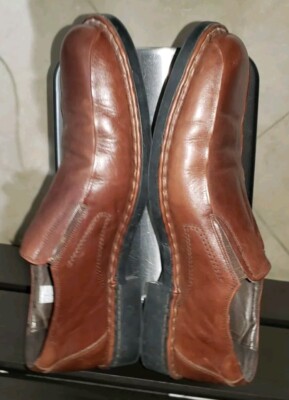 Fluchos Neo Brown Tan Leather Slip on Loafers 7882 Men display picture 2