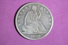 Estate Find 1854 O- Seated Liberty Half Dollar!!  #K4