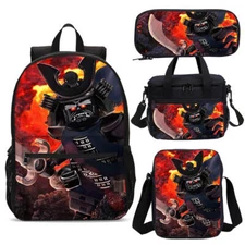 NINJAGO Garmadon Movie Student Big School Backpack Cooler Lunch Bag Pen Case Lot
