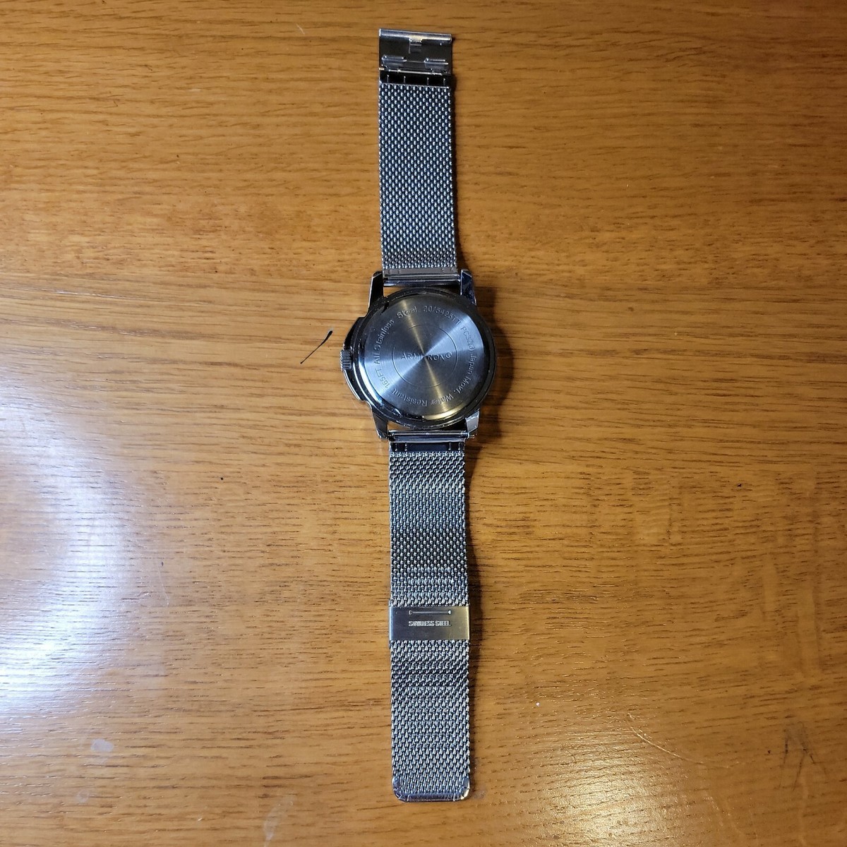 Montre Vintage Armitron Acier Inoxydable – Mouvement Japon – Pile à Changer (occasion Femme)