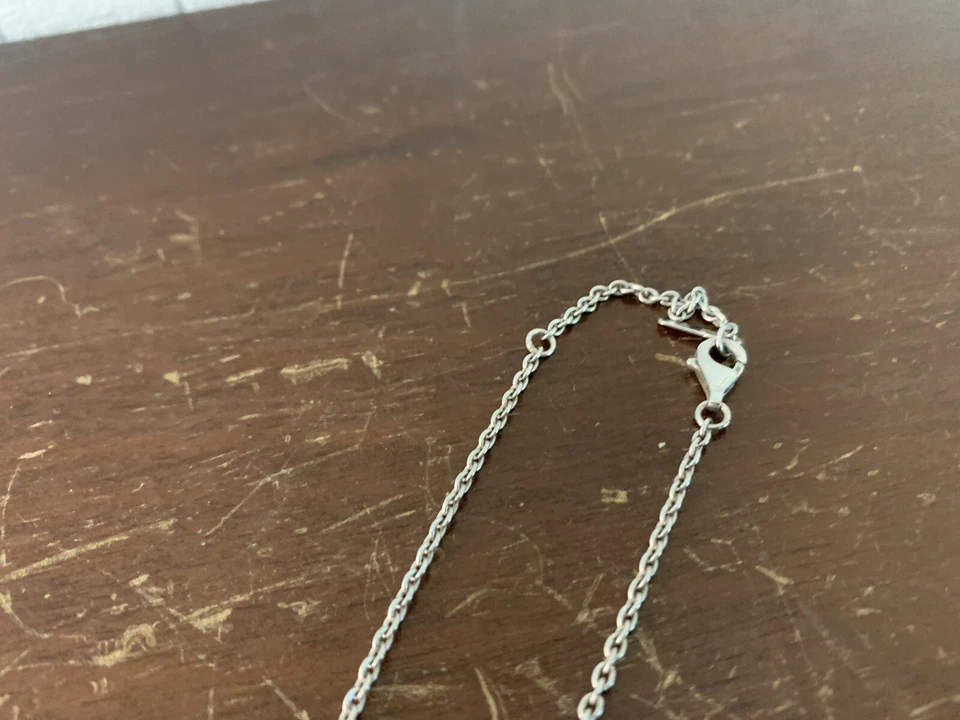 1 Collana Psydélic Blu Argento In Cristallo Di Baccarat Modello1 - Immagine 4 di 4