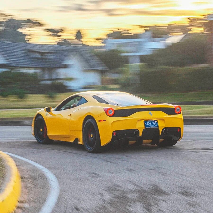 Ferrari 458 Speciale iPE Valvetronic Muffler with Sport Cat Pipe Titanium/SS