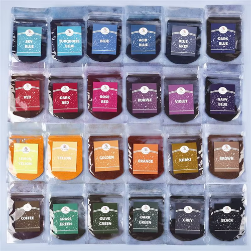 10G Powder Dye Fabric Dyes Textile Dyeing Garment Tie Dyeing Cotton Nylon Multif - Picture 5 of 12