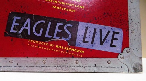 Eagles Live "86" Double Vinyl LP Record w/ Poster - 1980 Asylum Records - Picture 4 of 18
