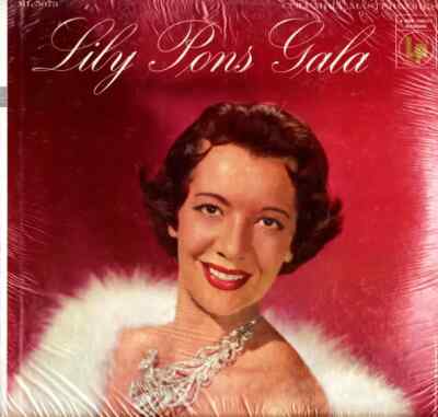 Lily Pons Gala Columbia Masterworks Vinyl LP