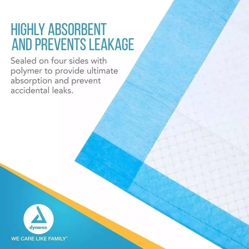 100 Count Disposable Underpad Adults Bed Pads Chucks Mats Sheets Incontinence - Bild 6 von 6