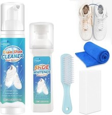 "Kit limpiador de zapatos con cepillo para zapatos para zapatillas de cuero "