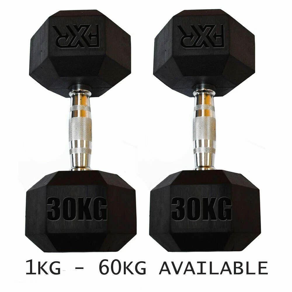 Best hex online rubber dumbbells