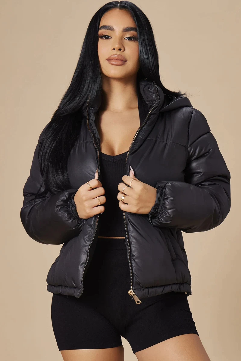 Fashion nova bubble jacket sale