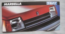 1989 Seat Marbella small Brochure