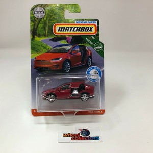 tesla model x matchbox car