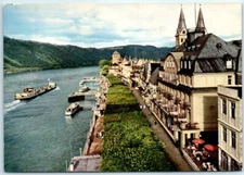 Postcard - Bellevue Rheinhotel - Boppard, Germany