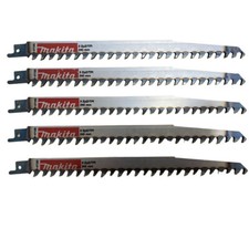 LAMA RICAMBIO SEGA A GATTUCCIO LAME SEGHETTO SET 5pz LEGNO 240mm MAKITA