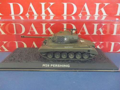 Die cast 1/72 Modellino Carro Armato Tank M-26 Pershing Alles Kaput Pilsen 1945 - Foto 4 di 6