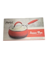 Parini 1.5 Qt Red Sauce Pan – Ceramic Non-Stick, New in Box