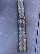 Vintage Beaded Belt 80s